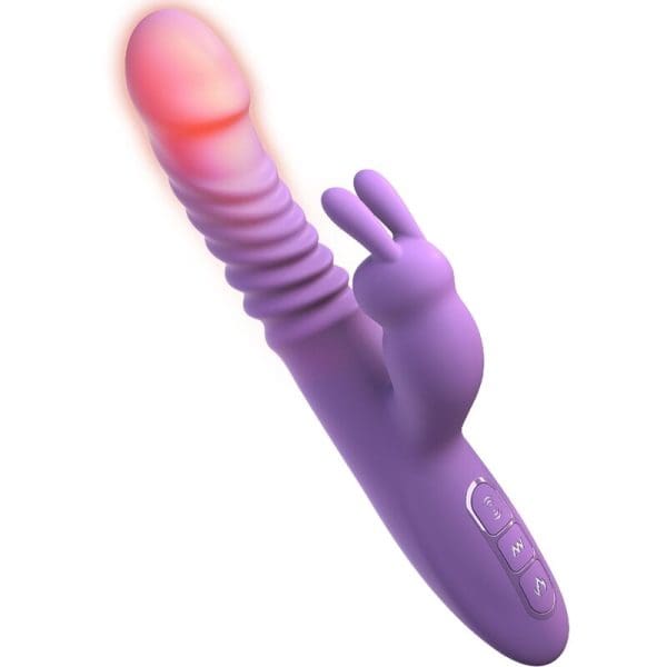FANTASY FOR HER - RABBIT CLITORIS STIMULATOR WITH HEAT OSCILLATION AND VIBRATION FUNCTION VIOLET 3